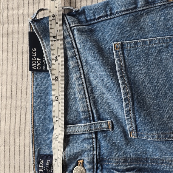 J.Crew Wide-Leg Crop CottonJans - Picture 4 of 11